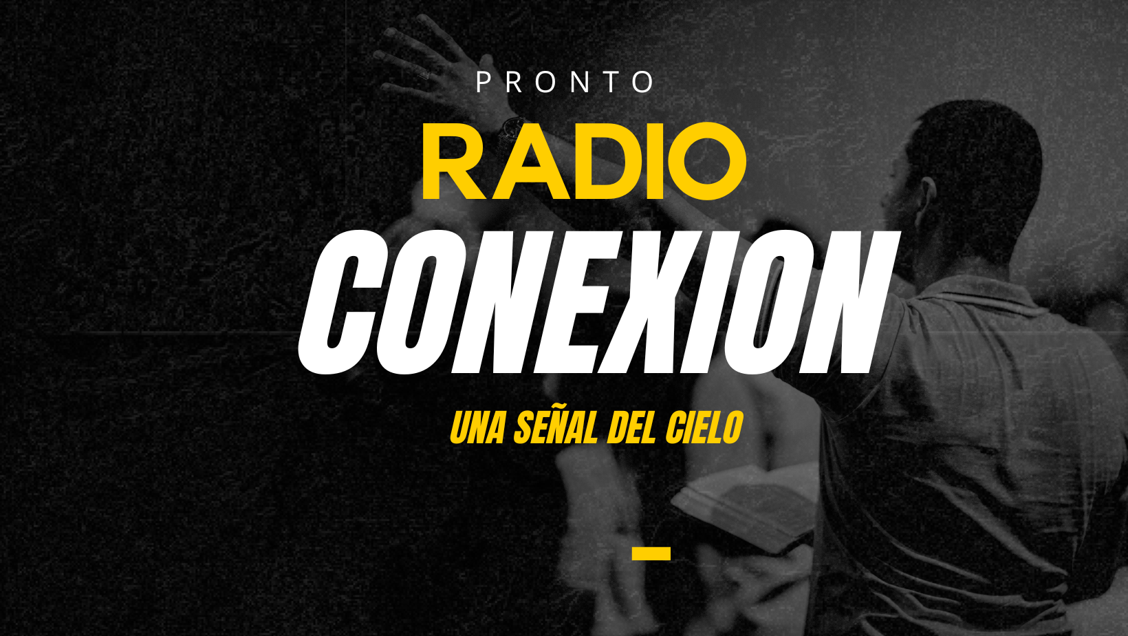 Portada de facebook invitacion horario iglesia blanco y negro